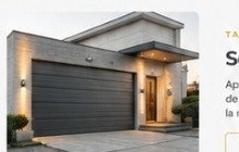 Puerta automática residencial